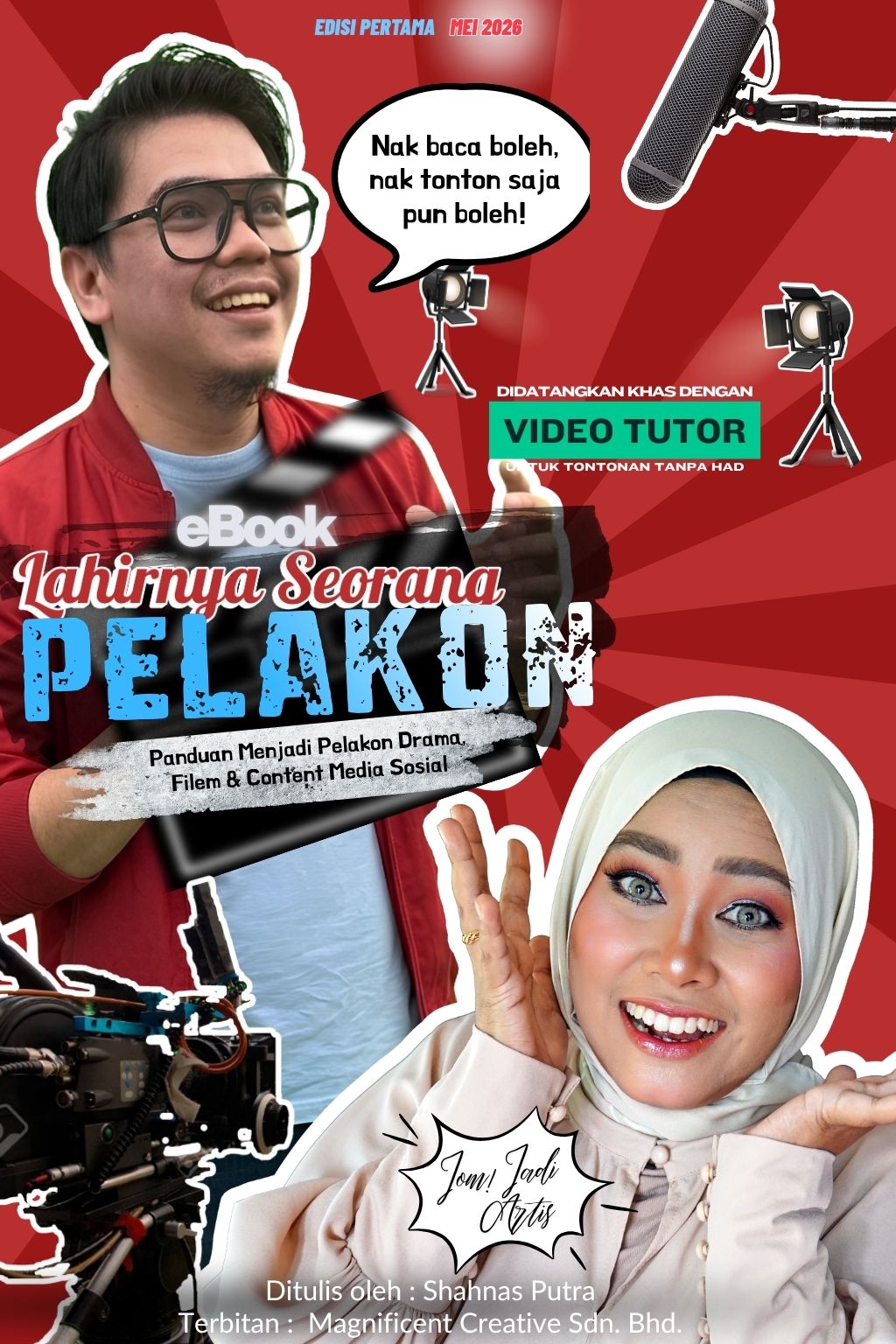 eBOOK BELAJAR BAGAIMANA NAK JADI PELAKON DAN CONTENT CREATOR